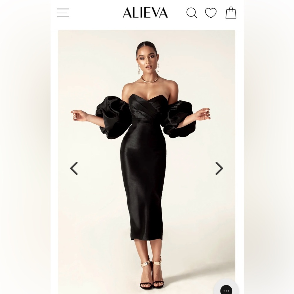 Alieva black dress